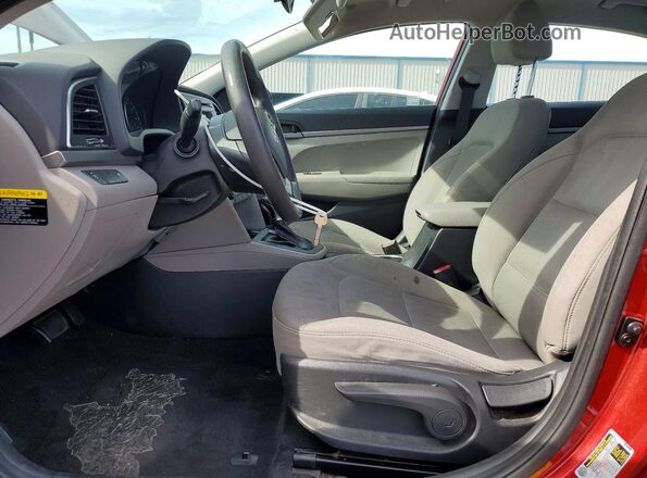5NPD74LF1HH205166 2017 HYUNDAI ELANTRA Red 