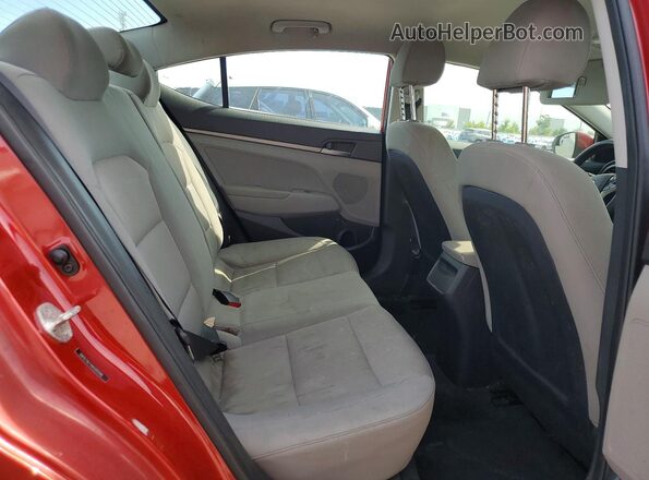 5NPD74LF1HH205166 2017 HYUNDAI ELANTRA Red 
