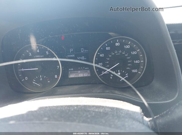 5NPD74LF1HH212702 2017 HYUNDAI ELANTRA Blue Հետևի նստատեղերի տեսք