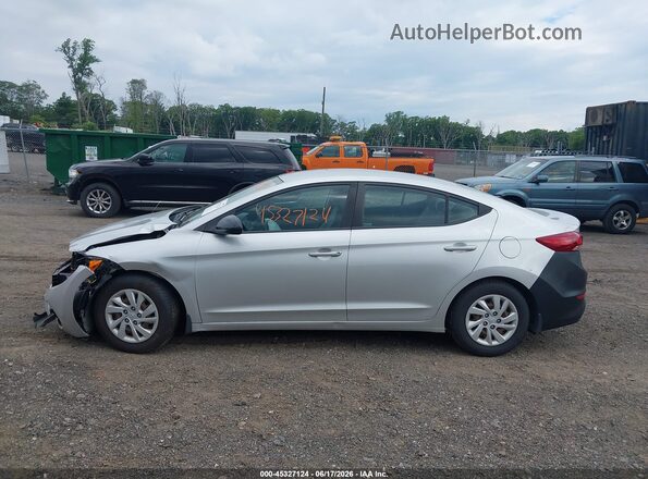 5NPD74LF1JH322798 2018 HYUNDAI ELANTRA Серебряный Панорамный вид салона 360°