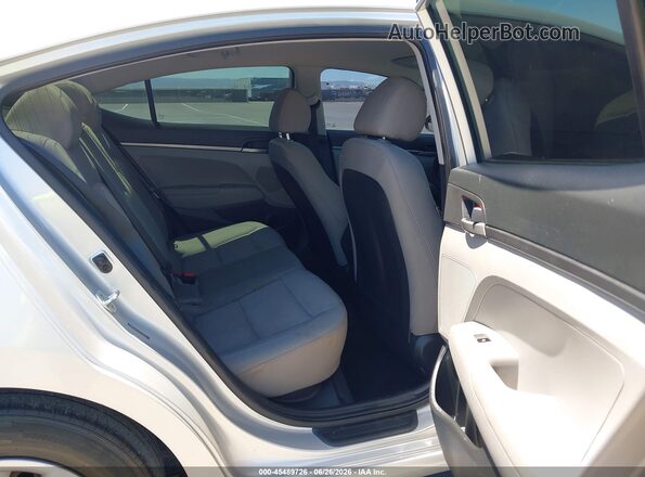 5NPD74LF1JH342985 2018 HYUNDAI ELANTRA Silver VIN sticker view