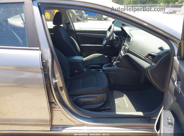 5NPD74LF1KH410283 2019 HYUNDAI ELANTRA Серый 