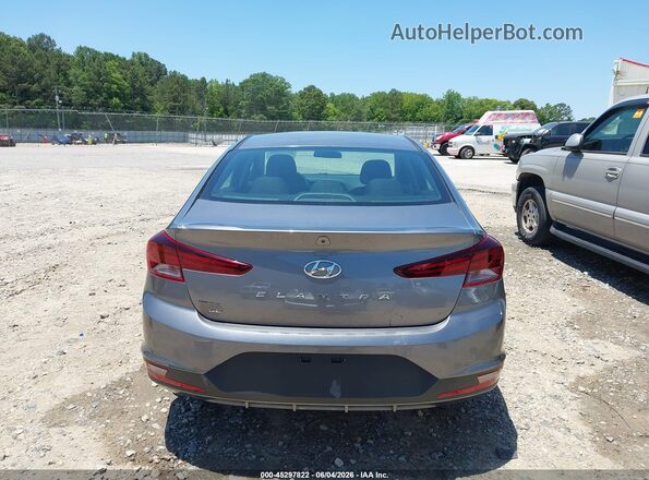 5NPD74LF1KH410283 2019 HYUNDAI ELANTRA Серый 