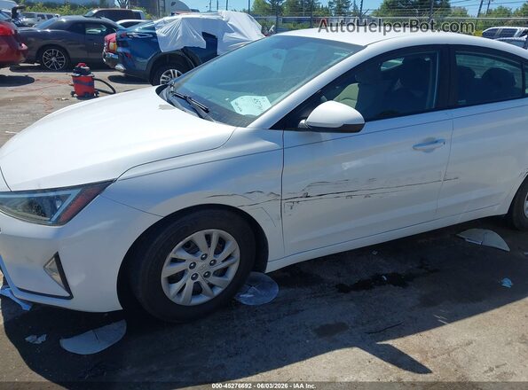 5NPD74LF1KH429772 2019 HYUNDAI ELANTRA White 