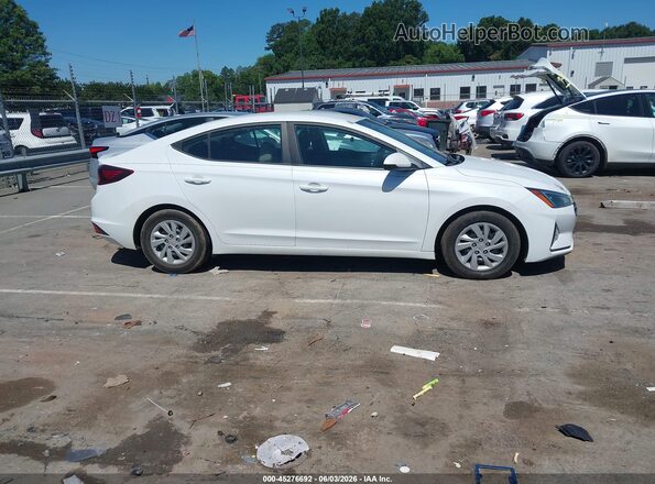 5NPD74LF1KH429772 2019 HYUNDAI ELANTRA White 