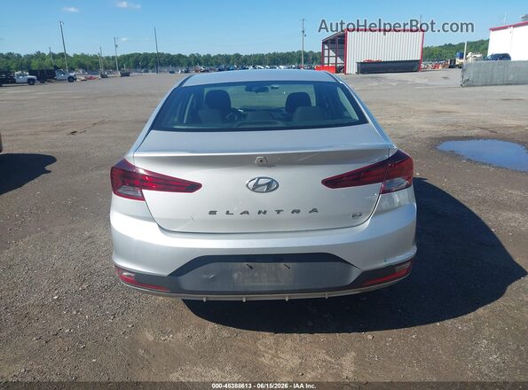 5NPD74LF1KH438066 2019 HYUNDAI ELANTRA Silver 
