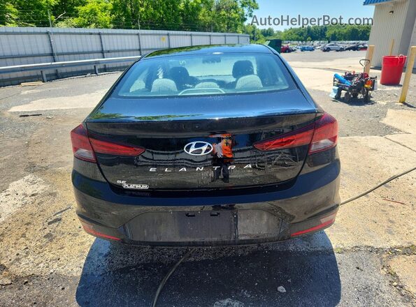5NPD74LF1KH445678 2019 HYUNDAI ELANTRA Black 