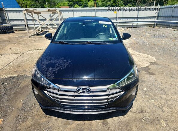 5NPD74LF1KH445678 2019 HYUNDAI ELANTRA Black 