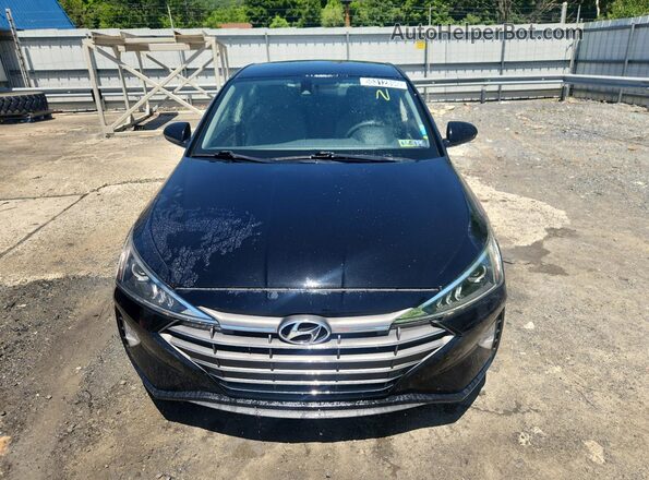 5NPD74LF1KH445678 2019 HYUNDAI ELANTRA Black 