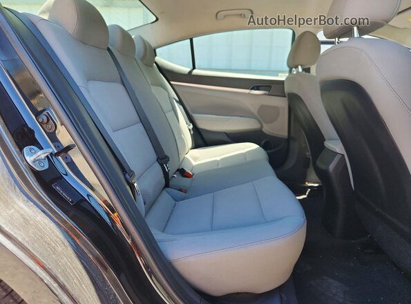 5NPD74LF1KH445678 2019 HYUNDAI ELANTRA Black 