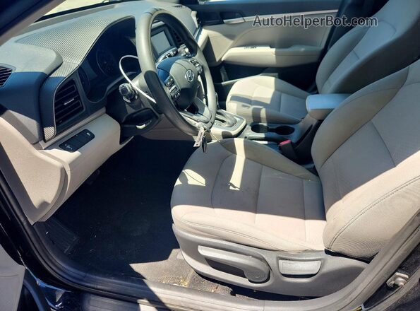 5NPD74LF1KH445678 2019 HYUNDAI ELANTRA Black 