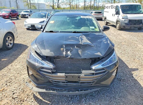 5NPD74LF1KH450248 2019 HYUNDAI ELANTRA Black 