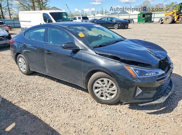 5NPD74LF1KH450248 2019 HYUNDAI ELANTRA Black 