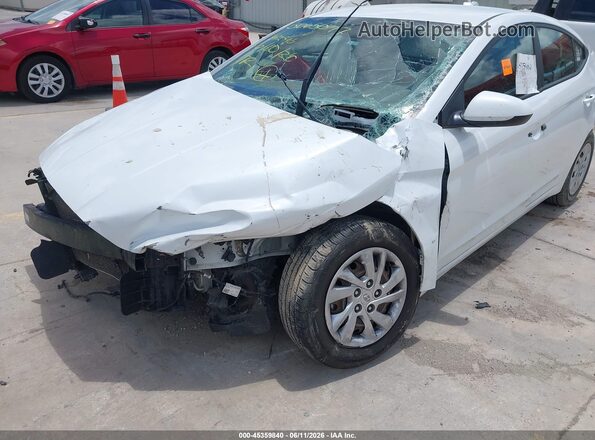 5NPD74LF1KH452940 2019 HYUNDAI ELANTRA Белый Вид спереди