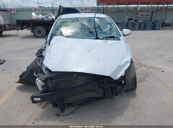 5NPD74LF1KH452940 2019 HYUNDAI ELANTRA Белый Вид задней части салона