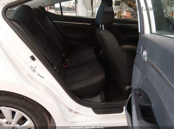 5NPD74LF1KH487557 2019 HYUNDAI ELANTRA White Widok naklejki z numerem VIN