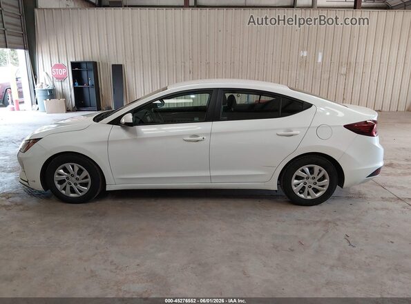 5NPD74LF1KH487557 2019 HYUNDAI ELANTRA White Widok wnętrza 360 stopni