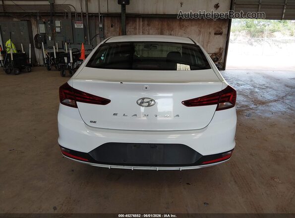 5NPD74LF1KH487557 2019 HYUNDAI ELANTRA White 