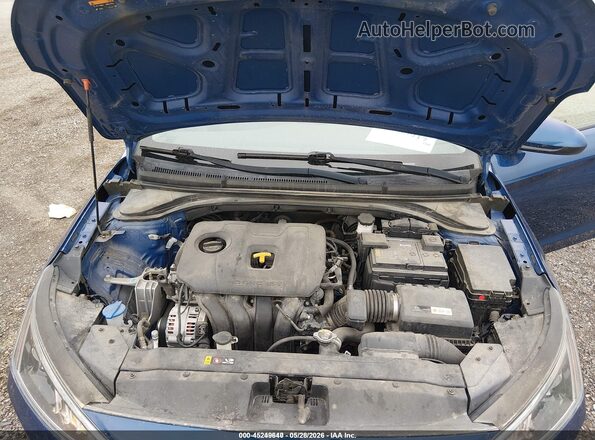 5NPD74LF1KH493407 2019 HYUNDAI ELANTRA Blue 