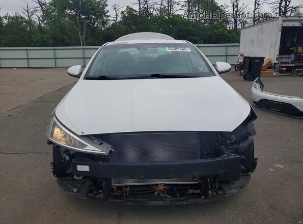 5NPD74LF1LH499323 2020 HYUNDAI ELANTRA White Вид спереду