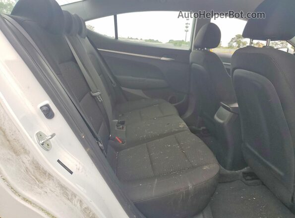 5NPD74LF1LH499323 2020 HYUNDAI ELANTRA White Вид задніх сидінь