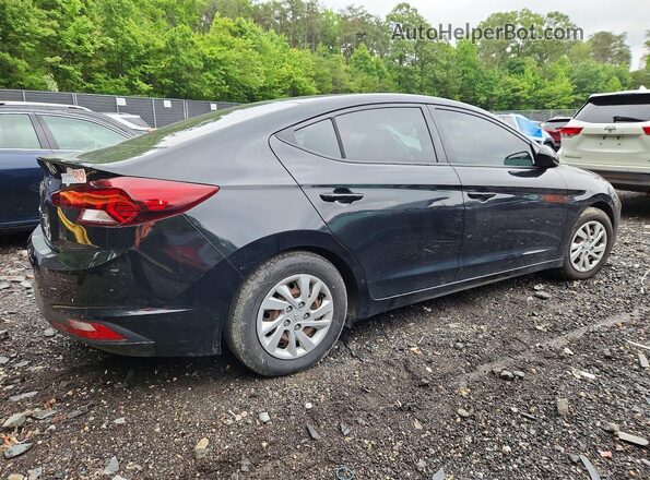 5NPD74LF1LH586932 2020 HYUNDAI ELANTRA Черный Задняя правая четверть