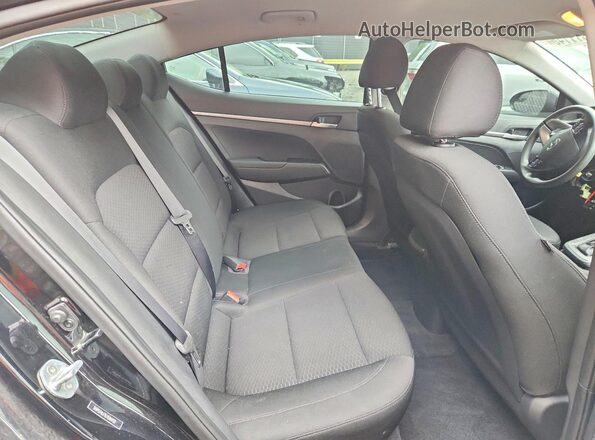 5NPD74LF1LH586932 2020 HYUNDAI ELANTRA Черный Вид задних сидений