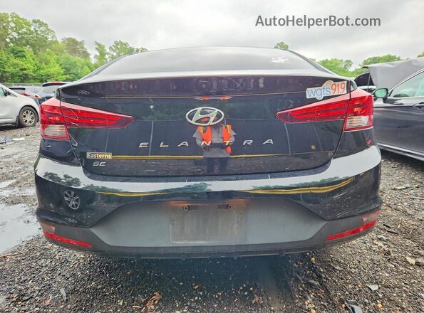 5NPD74LF1LH586932 2020 HYUNDAI ELANTRA Черный Вид сзади