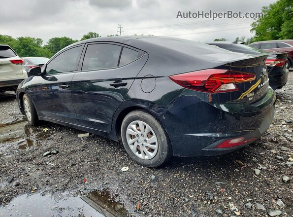 5NPD74LF1LH586932 2020 HYUNDAI ELANTRA Черный Задняя левая четверть
