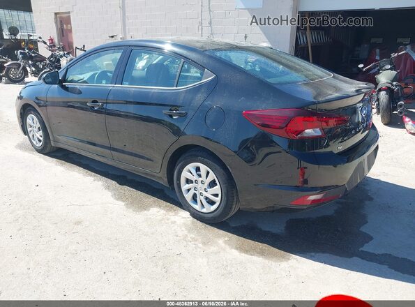 5NPD74LF1LH602904 2020 HYUNDAI ELANTRA Black უკანა მარცხენა