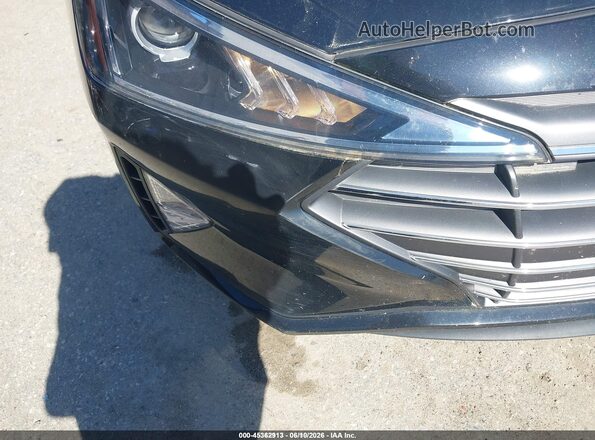 5NPD74LF1LH602904 2020 HYUNDAI ELANTRA Black ხელსაწყოთა პანელის ხედი