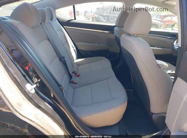 5NPD74LF1LH602904 2020 HYUNDAI ELANTRA Black VIN კოდის სტიკერის ხედი