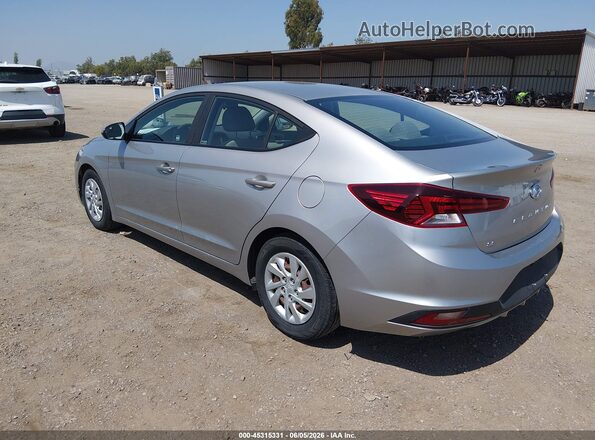 5NPD74LF1LH612378 2020 HYUNDAI ELANTRA Silver Trasero izquierdo