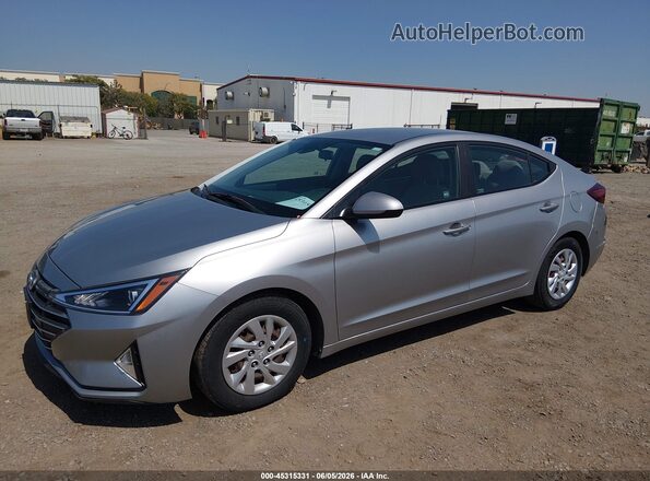 5NPD74LF1LH612378 2020 HYUNDAI ELANTRA Silver Vista frontal