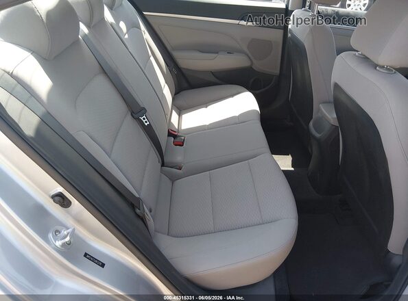 5NPD74LF1LH612378 2020 HYUNDAI ELANTRA Silver Vista de la etiqueta del VIN