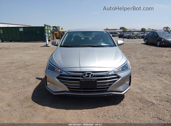 5NPD74LF1LH612378 2020 HYUNDAI ELANTRA Silver Vista interior trasera