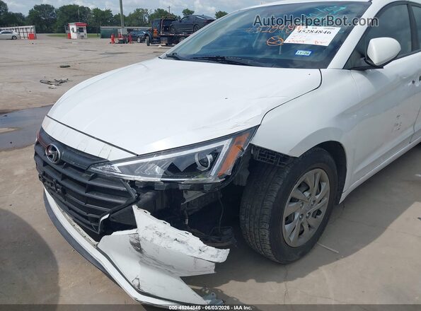 5NPD74LF1LH613238 2020 HYUNDAI ELANTRA White Vista frontal