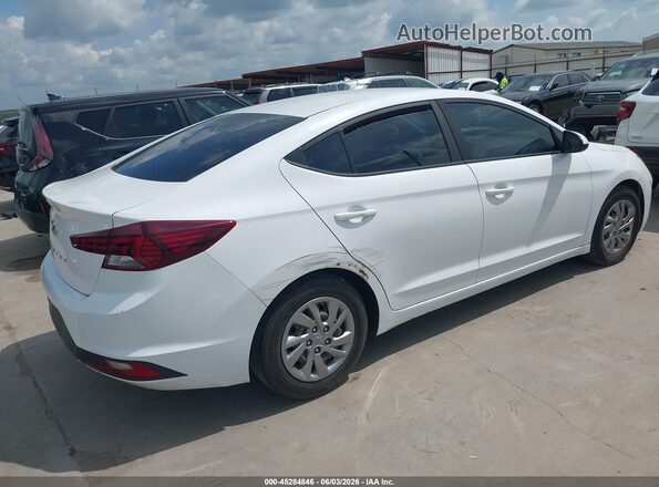 5NPD74LF1LH613238 2020 HYUNDAI ELANTRA White Trasero derecho