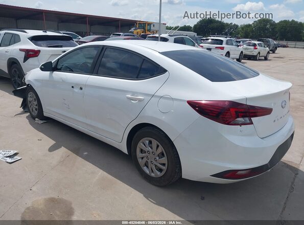 5NPD74LF1LH613238 2020 HYUNDAI ELANTRA White Trasero izquierdo