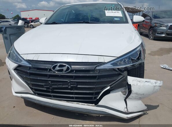 5NPD74LF1LH613238 2020 HYUNDAI ELANTRA White Vista del salpicadero