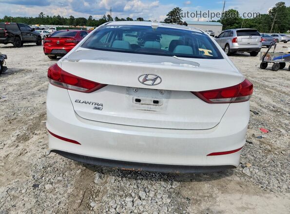 5NPD74LF2HH072398 2017 HYUNDAI ELANTRA White უკანა ხედი