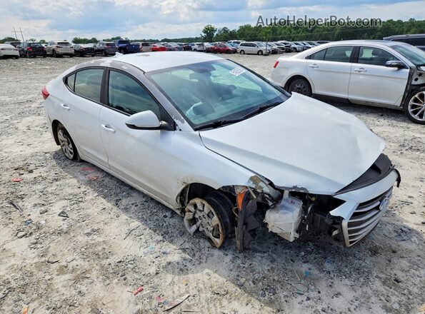 5NPD74LF2HH072398 2017 HYUNDAI ELANTRA White წინა მარჯვენა