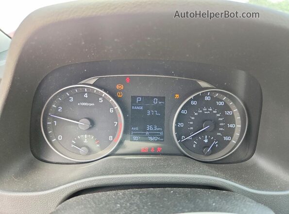5NPD74LF2HH072398 2017 HYUNDAI ELANTRA White ხელსაწყოთა პანელის ხედი