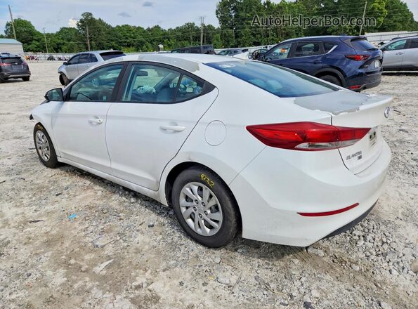 5NPD74LF2HH072398 2017 HYUNDAI ELANTRA White უკანა მარცხენა