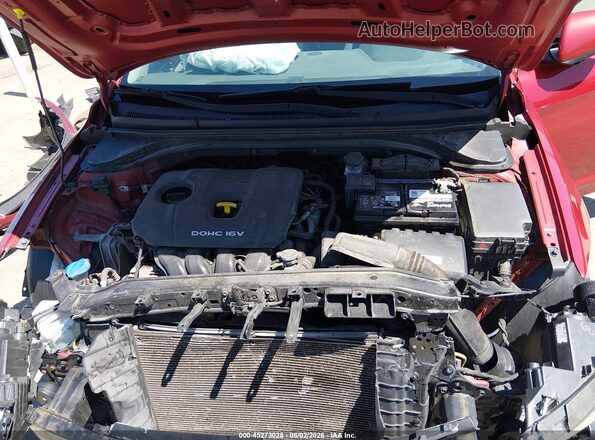 5NPD74LF2HH080324 2017 HYUNDAI ELANTRA Red Rear view