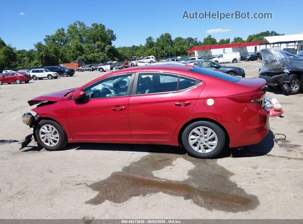 5NPD74LF2HH080324 2017 HYUNDAI ELANTRA Red 