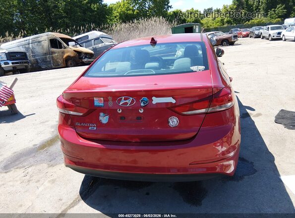 5NPD74LF2HH080324 2017 HYUNDAI ELANTRA Red 