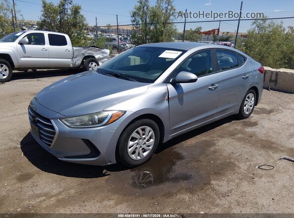 5NPD74LF2HH164191 2017 HYUNDAI ELANTRA Silver Front left