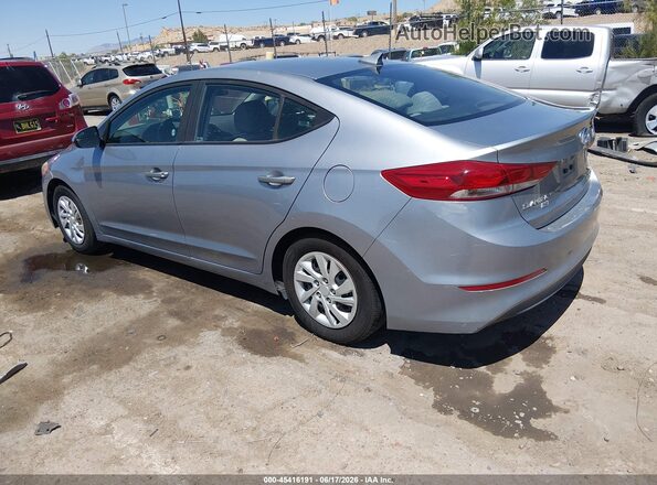 5NPD74LF2HH164191 2017 HYUNDAI ELANTRA Silver Rear left