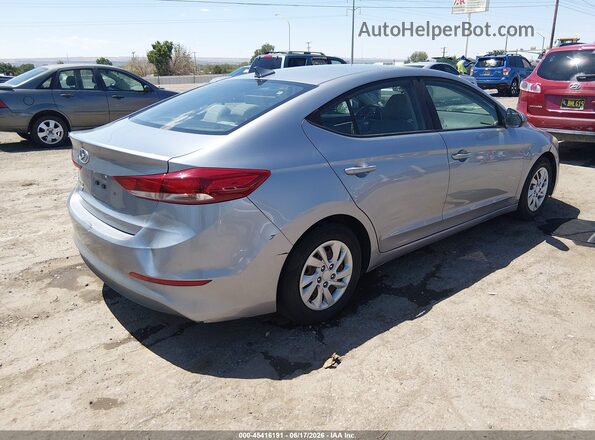 5NPD74LF2HH164191 2017 HYUNDAI ELANTRA Silver Rear right